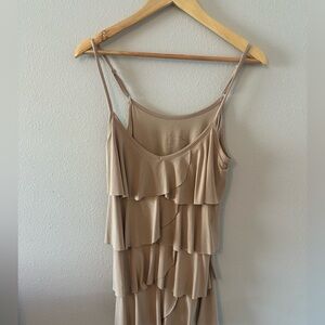 I.NC. Layered Tan Tank